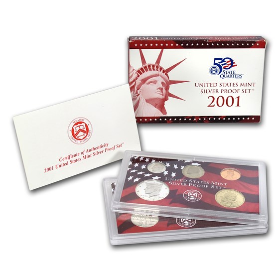 2001 Silver Proof Set 2001 Silver Proof Set